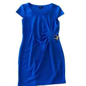 Bright Bluse Turquoise Stretch Dress Size 14 (Fits 16)